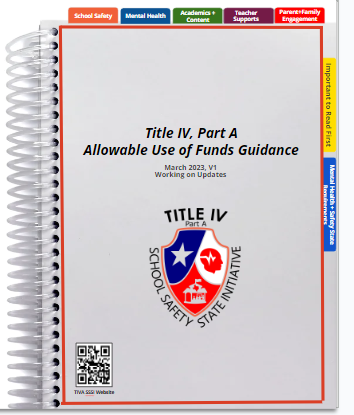 TIVA Use of Funds Notebook